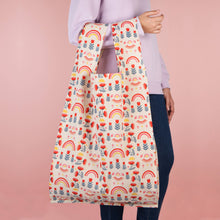 Load image into Gallery viewer, Be Here Now Packaway Tote Bag