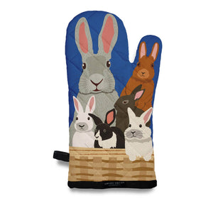 All Things BUNNY Oven Mitt