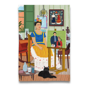 Frida Kahlo ‘s Studio Tea Towel