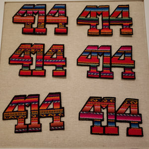 Embroidered Milwaukee 414 Patches