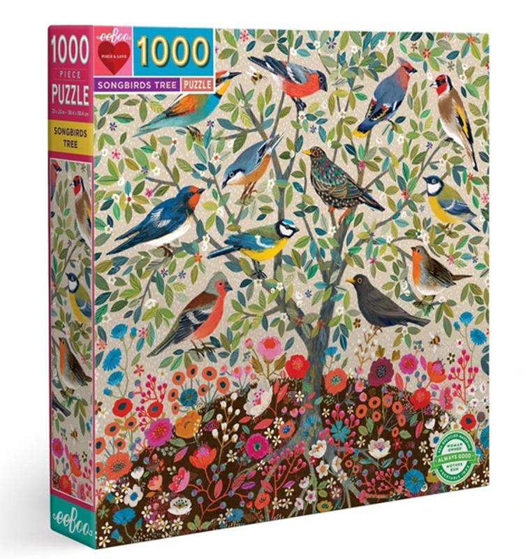 Songbirds Tree 1000 Piece Puzzle