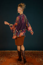 Load image into Gallery viewer, Trailing Wisteria Kimono Jacket - Amethyst
