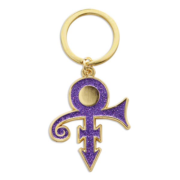 Purple Reign Symbol Key Chain