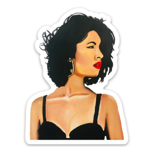 Selena Red Lip Sticker
