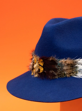 Load image into Gallery viewer, Wool Fedora Feather Band - 3 Colors
